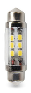 Lampada siluro LED 24V Ø 10 L. 39mm  Luce bianca