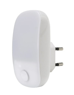 Luce notte LED con interruttore on/off 4000°K Spina 10A verticale
