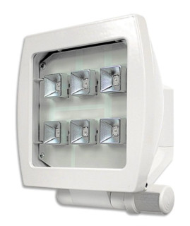 Faretto LED professionale 10W c/sensore di presenza con materiali di  primissima scelta
