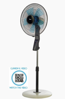 Ventilatore piantana 5 pale Ø40 "SILENTE"
