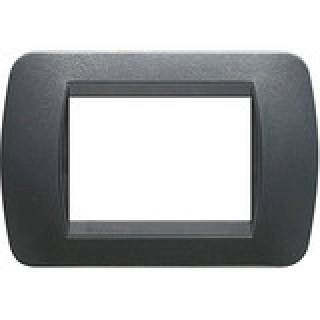 LIVING INT.- PLACCA 3P PLASTICA ACCIAIO S.