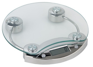 BILANCIA CUCINA ELETTR.5KG. C/VETRO SOST IL.BC1507