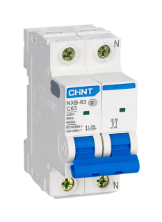 Interruttore magnetotermico NXB-63S/C16 1P+N 16A CURVA C 4,5kA