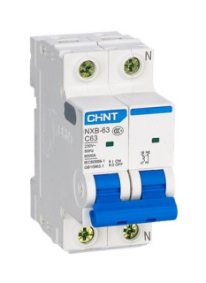 Interruttore magnetotermico 1P+N 4,5KA 20A curva C NXB-63S  2 moduli
