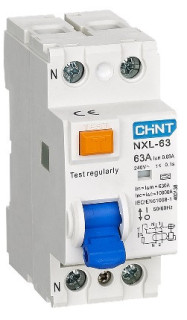 Interruttore Differenziale Puro NXL-63 2P 40A 30mA AC 6KA AX