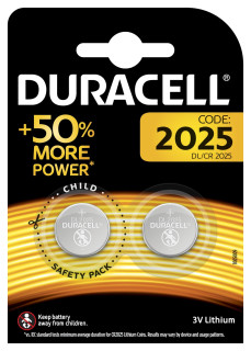 BATTERIA DL2025 PILA X USO SPECIALISTICO  2PZ X BLISTER