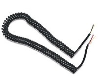 SPEZZONE SPIRALATO NERO 5MT 3X075 
Venduto sfuso.