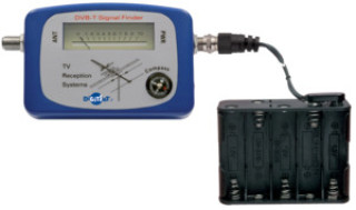 Puntatore misuratore di campo DTT FINDER con bussola a batteria DiGiSAT