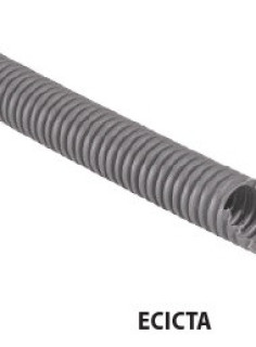 Tubo flessibile corrugato in polipropilene 34223 Ø32 grigio