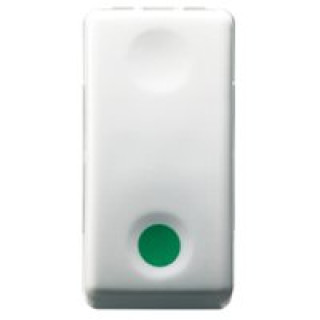 PULSANTE MARCIA VERDE 1P NA - 10 A - Aus. NC. BIANCO AVORIO.
Confezione: 30/60pz.
