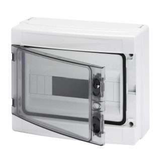Centralino da parete con porta IP65 12 moduli