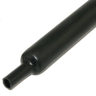GUAINA ET100 Ø INTERNO ESP.  6,4 - RIST. 3,2mm SCATOLA 24MT LUNG.1MT NERA