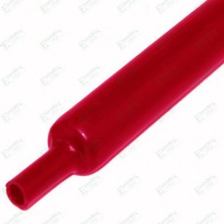 GUAINA ET100 Ø INTERNO ESP.  12,7 - RIST. 6,4mm SCATOLA 16MT LUNG.1MT ROSSA