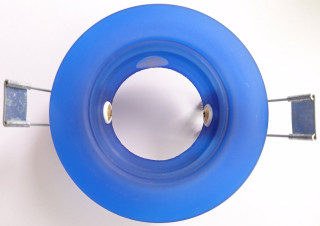 INC. VETRO BLU GU10-PRODOTTO  MADE IN ITALY-