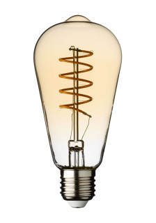LAMP LUXA RICAM. VINTAGE 4W G E27 ST64 S 230V 2200K  240 LUMEN