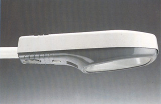 ARMATURA STRADALE VETRO PIANO E27 125W