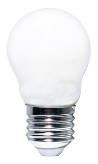 Lampada FILOLED sfera 7W opale bianco latte E27 3000°K 320°