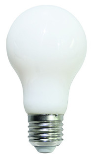 Lampada FILOLED goccia 8,5W opale bianco latte E27 6500°K