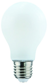 Lampada FILOLED Goccia opale bianco latte 11W 3000°K