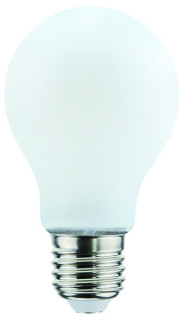 Lampada FILOLED Goccia opale bianco latte 11W 6500°K