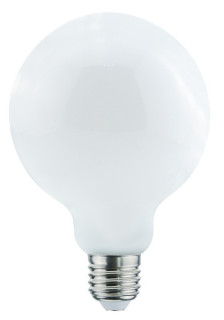 Lampada FILOLED GLOBO Ø95 11W  opale bianco latte 3000°K 320°