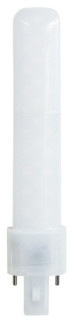 Lampada LED PL-S o Dulux-S 2Pin 7W  3000°K sostituisce PL-S- 9W neon
