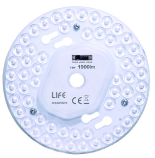 Lampada LED modulo a disco con magnete Ø 13mm 18W 3000/4000/6500°K 170°