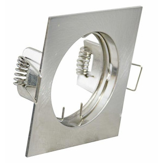 SUPPORTO QUADRATO XPAR16/MR16 ACC.SAT GHIERA FISSA 78X78MM  FORO 63MM