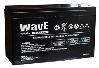 Batteria ricaricabile al piombo 12V 9Ah Faston 4,8mm