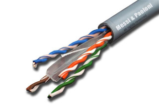 CAVO UTP 23 AWG CAT. 6 CU LSZH BIANCO