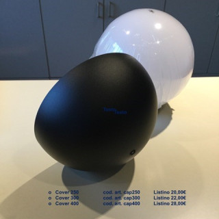 Cover semisfera x sfera Ø 25 colore nero