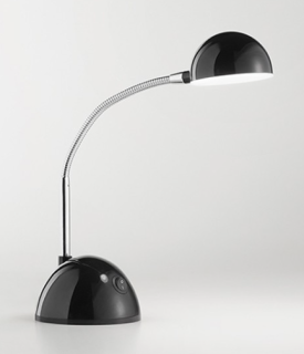 Lampada da tavolo base FLEX LED NERA 5W 500Lm  3000°K