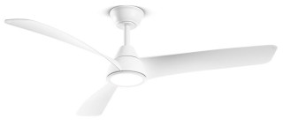 Ventilatore  Ø 132 con luce LED c/telecomando 6 velocità