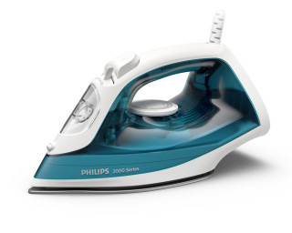 Ferro da stiro a vapore 25gr/min Philips 2000W piastra antiaderente in acciaio inox