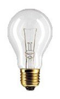 Lampada GOCCIA chiara 24V 60W E27