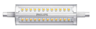Lampada LED R7s COREPRO 118mm 14W 4000°K dimmerabile