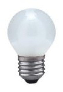 Lampada SFERA smerigliata 25W E27