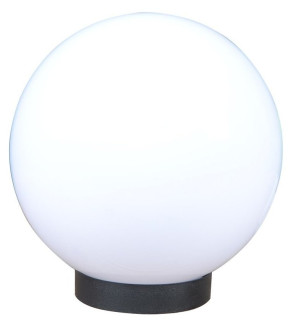 Sfera Ø 40mm x palo Ø 60 in PMMA colore opale bianco latte E27