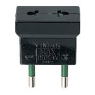 ADATTATORE S10 - USA+EU NERO