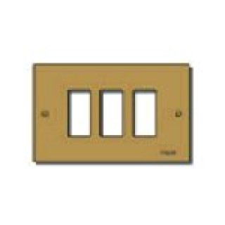 Placca 3M allum. viti bronzo