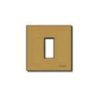 Placca 1M allum. scatto bronzo