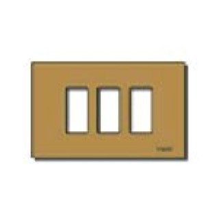 Placca 3M allum. scatto bronzo