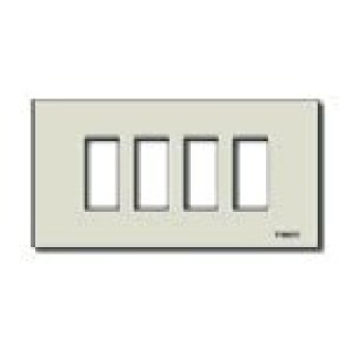 Placca 4M allum. scatto oro