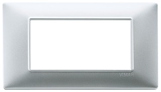 Placca 4M argento opaco