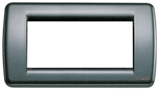 Placca rond? 4M met.antracite V5