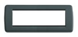 Placca rond? 6M silk nero