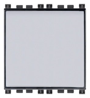 PULSANTE TARGHETTA 1P NO 10A