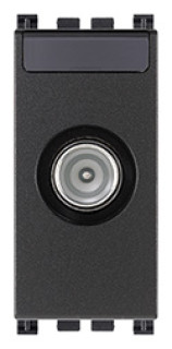 PRESA TV-RD-SAT PASSANTE GRIGIO