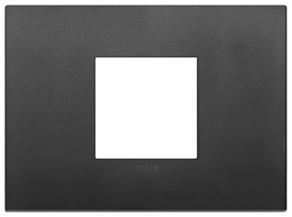 PLACCA CLASSIC 2M CENTRALI NERO