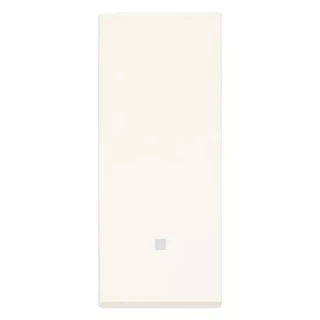 Tasto 1M allineato bianco